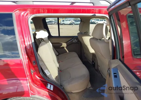 2007 Nissan Pathfinder S z USA, uszkodzony, nr VIN 5N1AR18UX7C612363